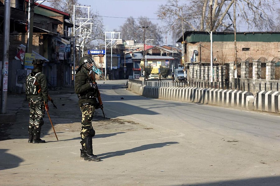 One of the prominent theatres of action will be Kashmir, where political manoeuvring saw the state being put under the Governor's rule and later under the President's. (File Photo by Umer Asif)