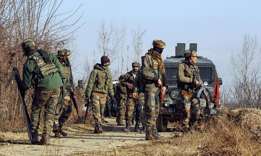 Acting on specific information about the presence of militants in Hanjan area of Pulwama in south Kashmir, security forces launched a cordon and search operation, a police official said. (PTI File Photo)