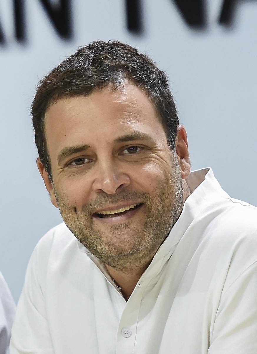 Congress president Rahul Gandhi. PTI