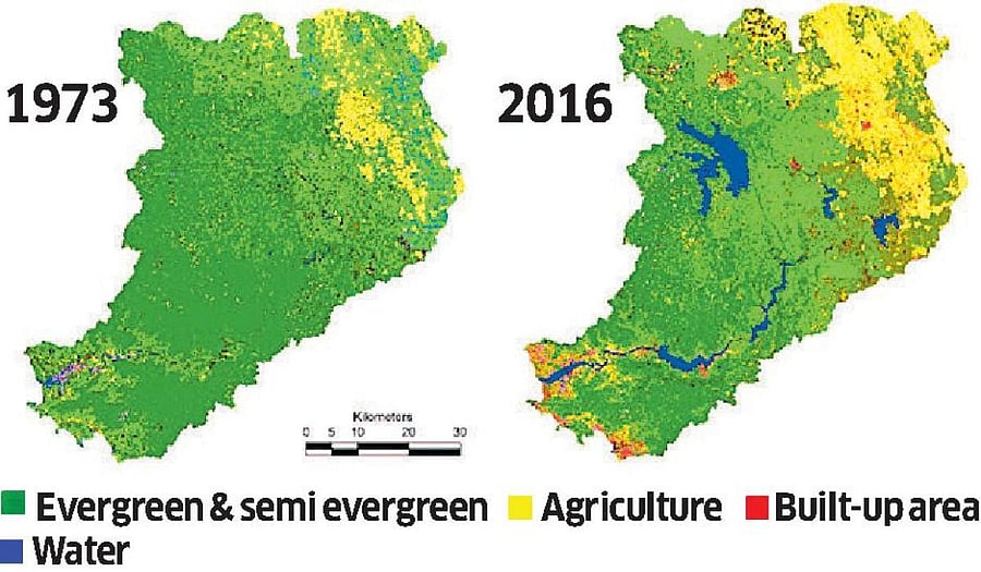 Land use in Kali River catchment