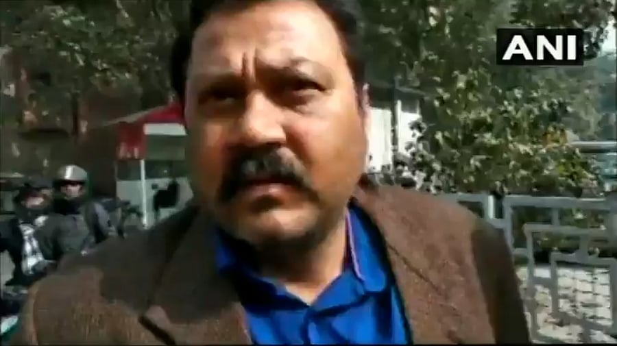 Raju Singh. (Image courtesy ANI/Twitter)