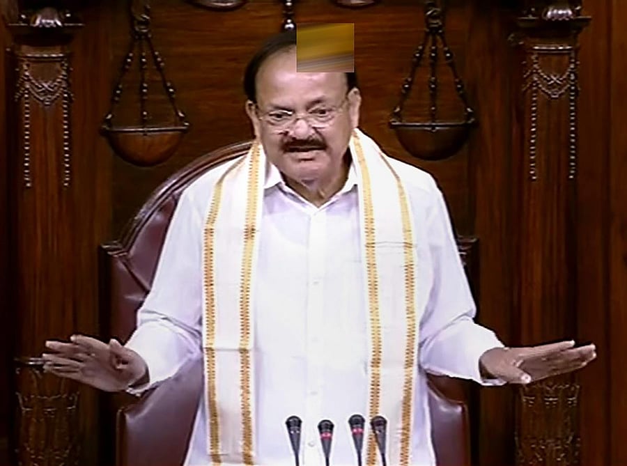 Rajya Sabha Chairman Venkaiah Naidu. (PTI file photo)