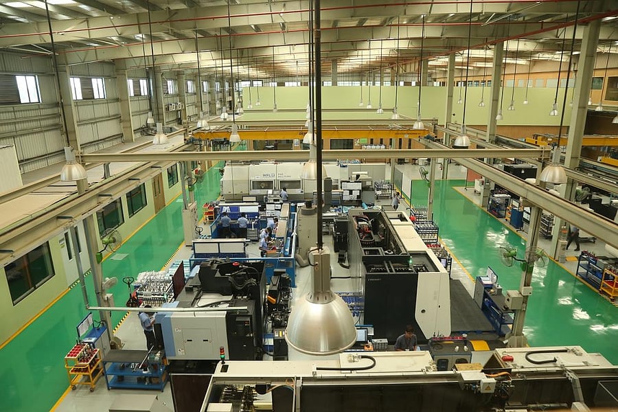 Wipro Infrastructure Engineering's (WIN) aerospace plant in Bengaluru.