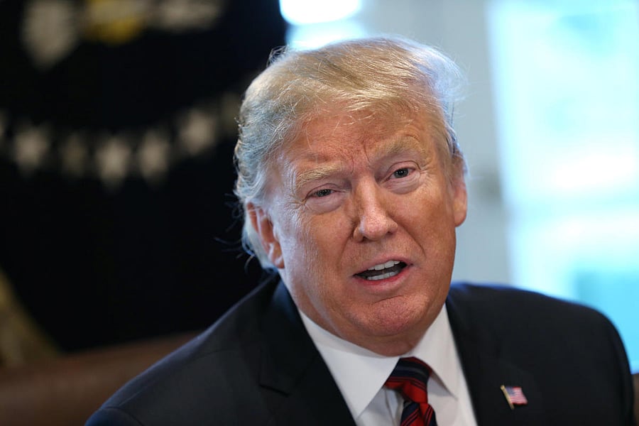 US President Donald Trump. Reuters file photo