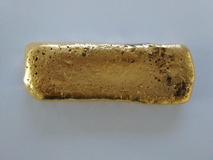 Gold in the form of paste seized by Customs officials at Mangaluru International Airport.