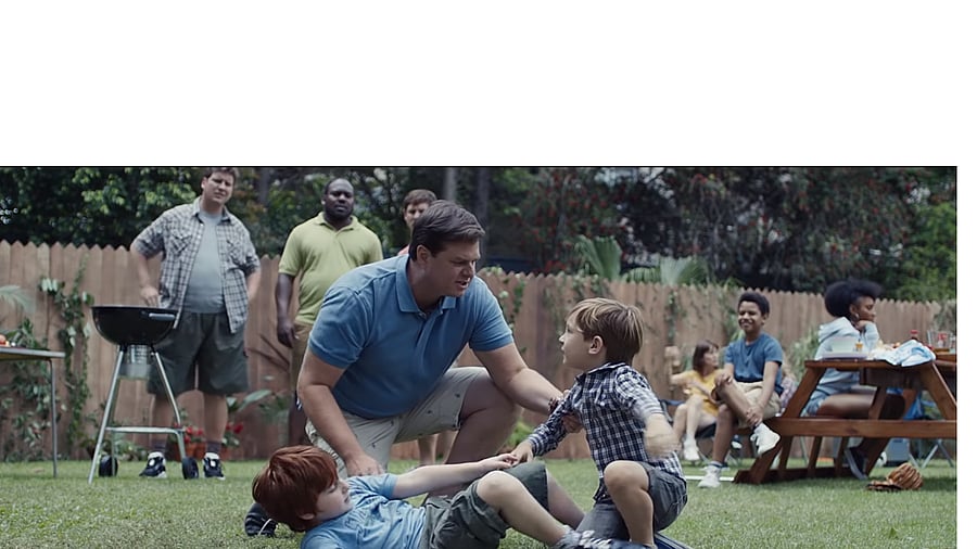 The tagline of the ad is ‘The best a man can be’, a play on Gillette’s original motto ‘the best a man can get’.