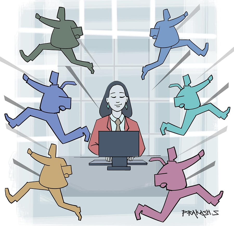 .The accomplished job-hoppers were not forced out, they simply walked out voluntarily, found the survey by leading job site, Indeed.