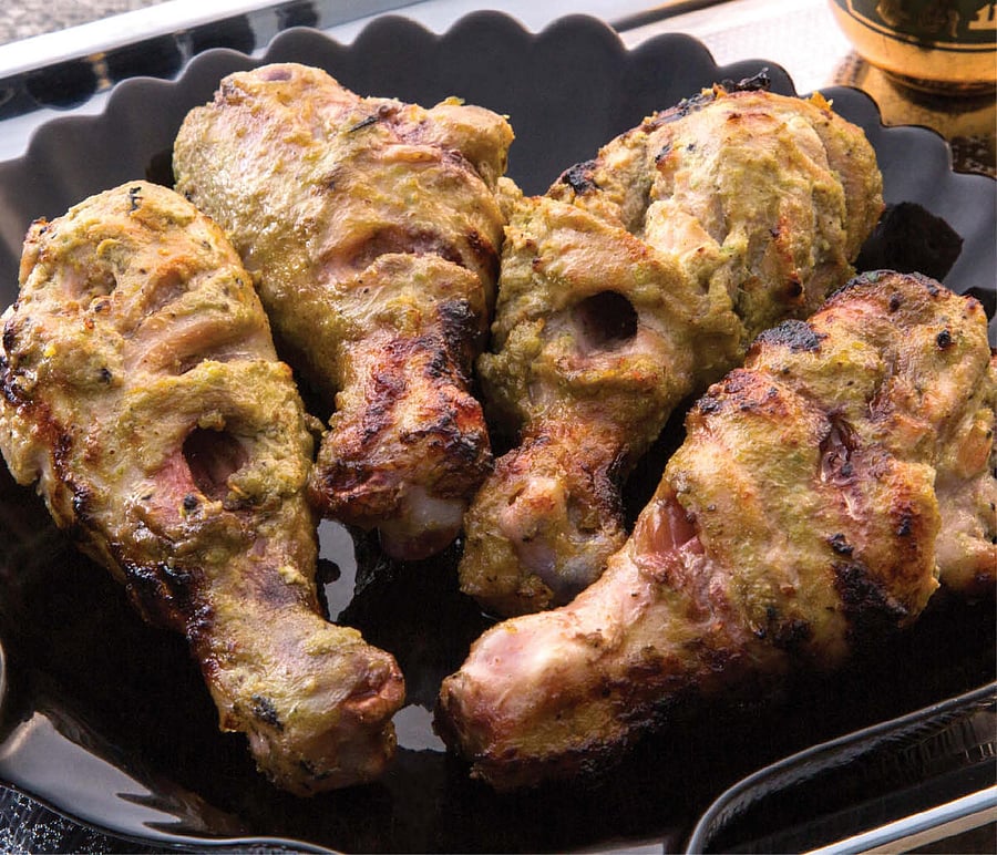 ‘Tangdi Kabab’ is a fast-moving starter at ‘Shareif Bhai’.