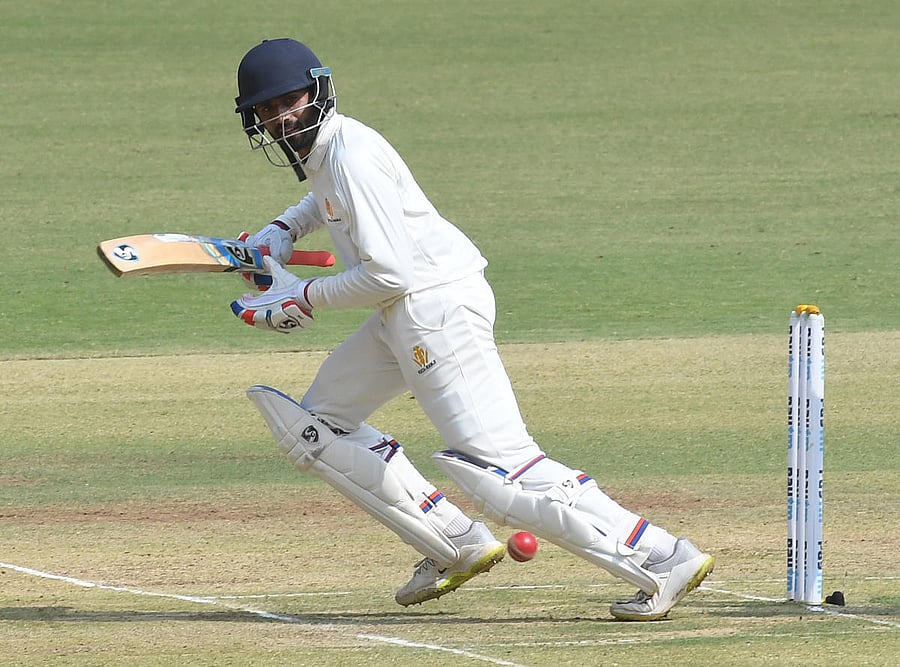Shreyas Gopal's brilliant 61 not out has put Karnataka in a strong position against Saurashtra in the Ranji Trophy semifinal.