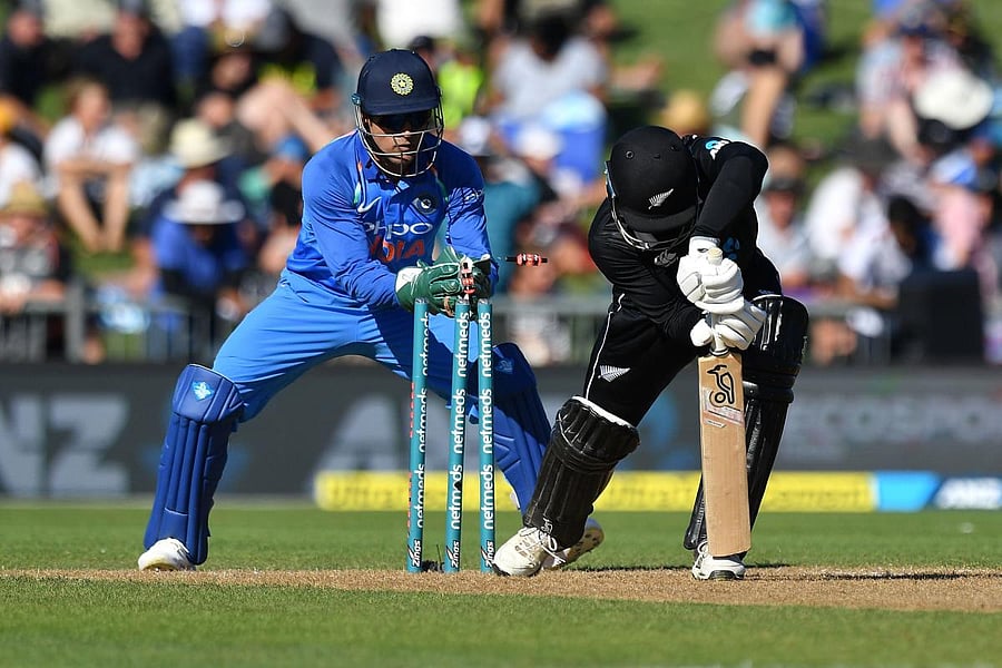 Mahendra Singh Dhoni's quick work behind the stumps and measured batting have added new dimension to India's limited-over team. AFP