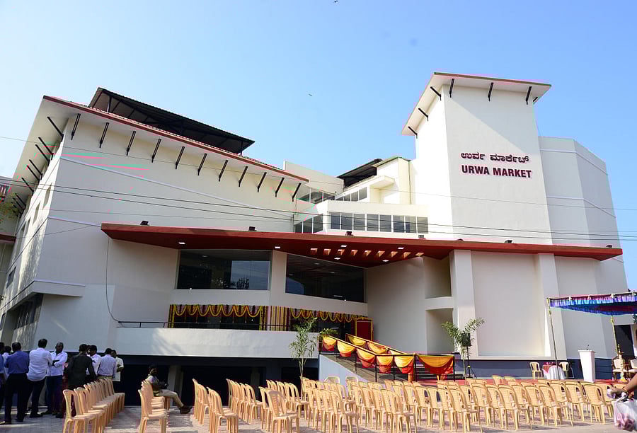 The new Urwa market complex.