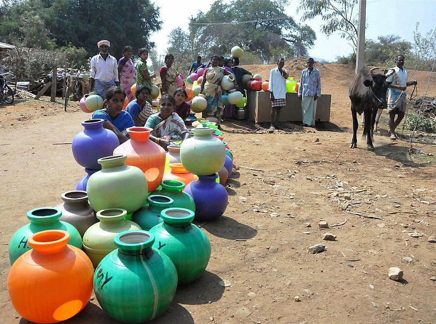 Data shows that the Centre has cut funds for Karnataka under the National Rural Drinking Water Project (NRDWP) by 64%.