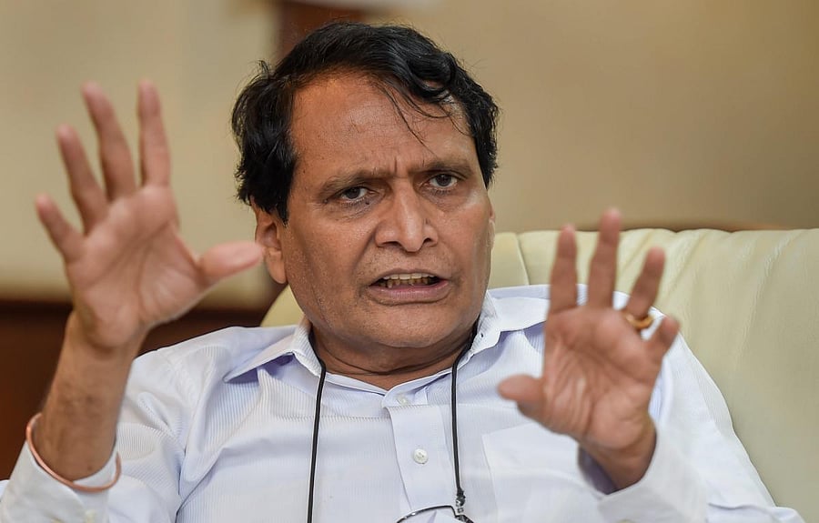 Commerce Minister Suresh Prabhu. PTI file photo