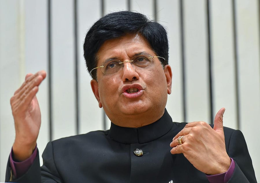 Finance Minister Piyush Goyal. PTI file photo