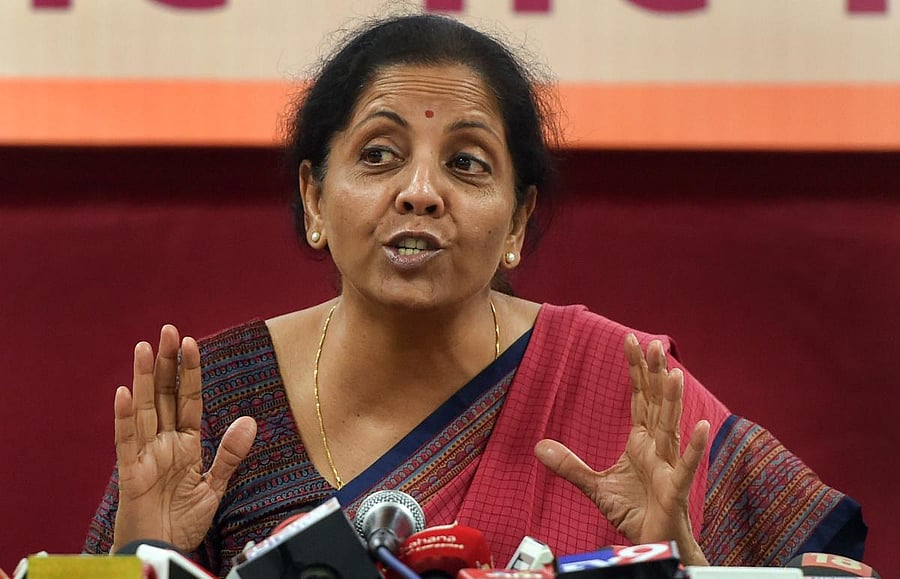 Defence Minister Nirmala Sitharaman. (PTI File Photo)