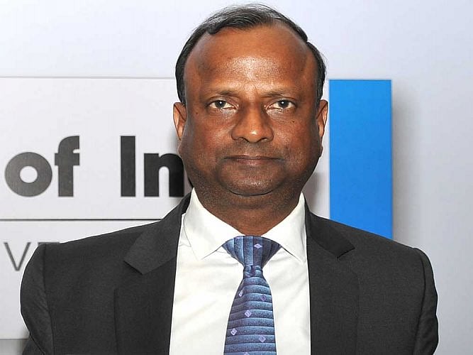 State Bank of India (SBI) Chairman Rajnish Kumar. DH file photo. 