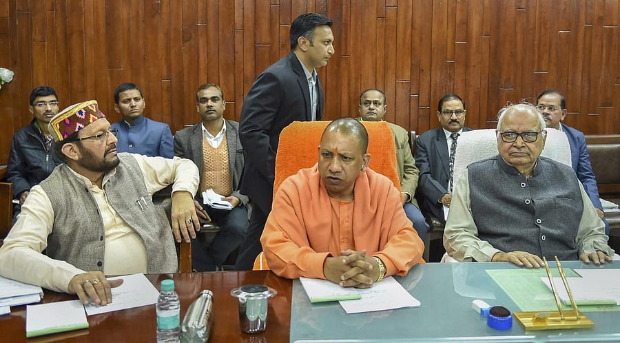 Uttar Pradesh Chief Minister Yogi Adityanath. (PTI File Photo)