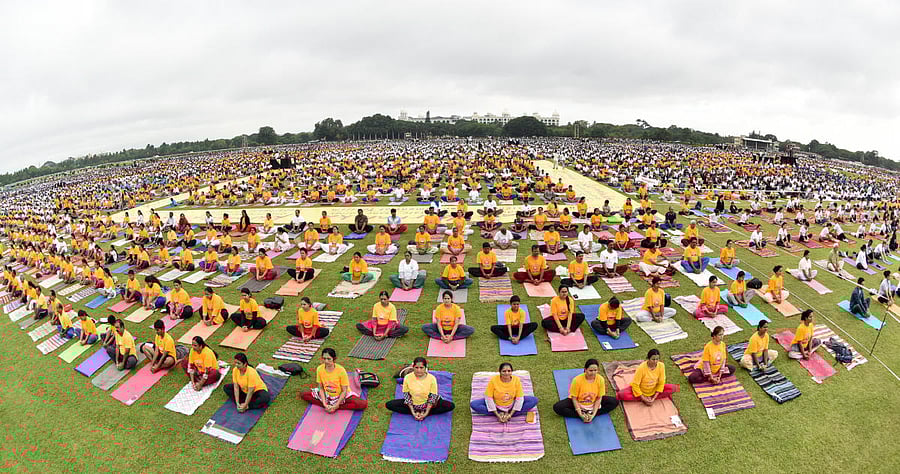 The results of multi-centre clinical trial on cardiac rehabilitation, spread over 50 months, showed that the patients with intense Yoga were less susceptible to cardiac ailments. DH file photo