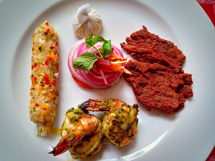 Kookre Ki Resham Seekh, Haryalo Jheenga and Maas Ke Sooley.