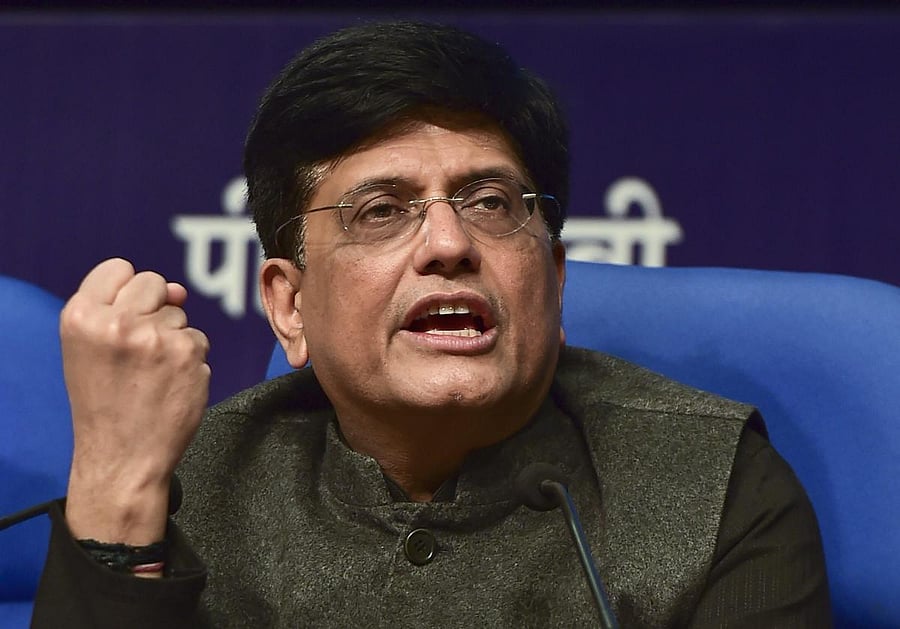 Finance Minister Piyush Goyal. (PTI File Photo)