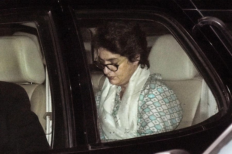 Returning to the state capital after a short visit to Jaipur Gandhi got cracking at the UP Congress headquarters. (PTI File Photo)