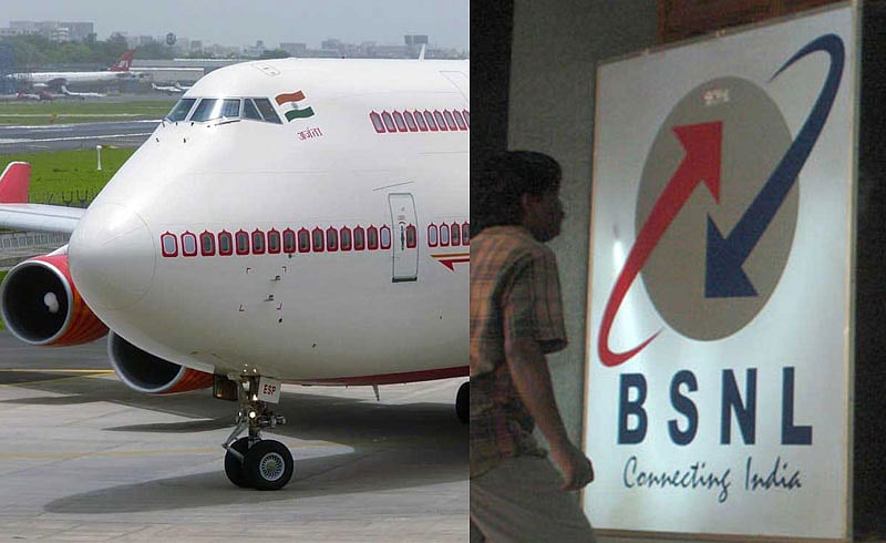 In 2017-18, BSNL and Air India together accounted for 52% of Rs 25,181 crore losses incurred by the 52 loss-making PSUs in the country.