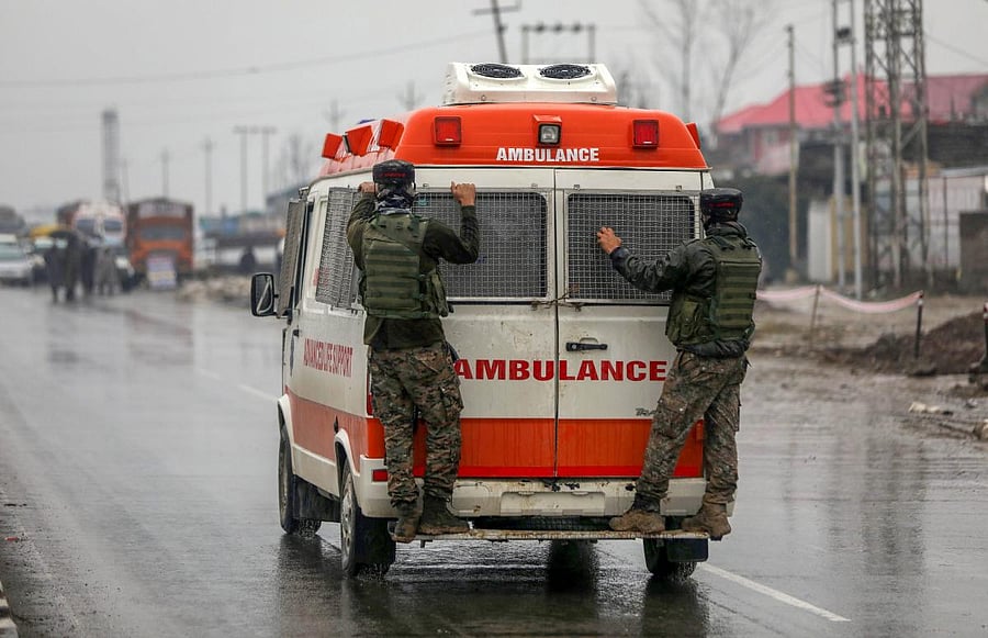 As many as 12 of the 49 martyred CRPF jawans, hailed from different parts of Uttar Pradesh. PTI photo