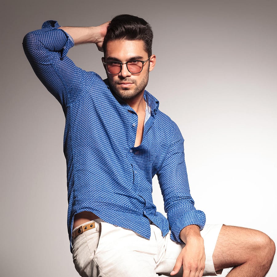 Once an old-style pattern dedicated to ties and pocket squares, geometric prints have become the most-wanted designs today.