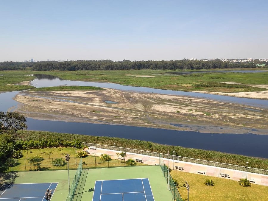 Water level reduced as sluice gates were opened, BDA said.