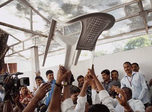 Favouring the early creation of Telangana, BJP today said the lack of political management in creation of the new state has made the cause controversial. PTI File Photo