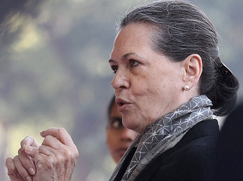 The push for passage of the bill for a separate Telangana state came from Congress president Sonia Gandhi. PTI Image