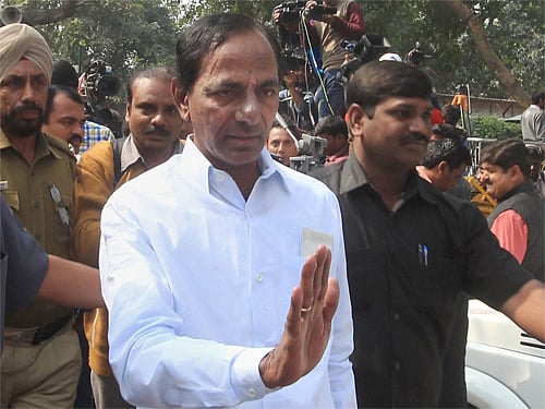 Voters in Telangana and Andhra Pradesh have elected representatives of the ruling Telangana Rashtra Samithi (TRS) and the Telugu Desam Party (TDP) respectively, denying victory to the Bharatiya Janata Party (BJP) and the Congress by a large margin. PTI file photo