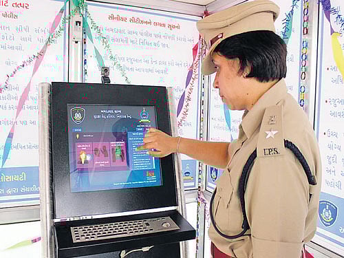 The software will help the police identify the accused and suspects, instantly by matching them with a data bank of photographs of known offenders. photo for representation