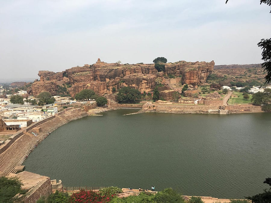 Agastya Lake in Badami.
