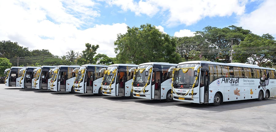 While commuters seem to be enjoying the convenience of booking private bus seats with a click, KSRTC is concerned that the aggregators could be legitimising the illegal sales practices of the private players. image for representation.