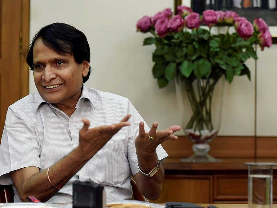 Suresh Prabhu. PTI file photo.