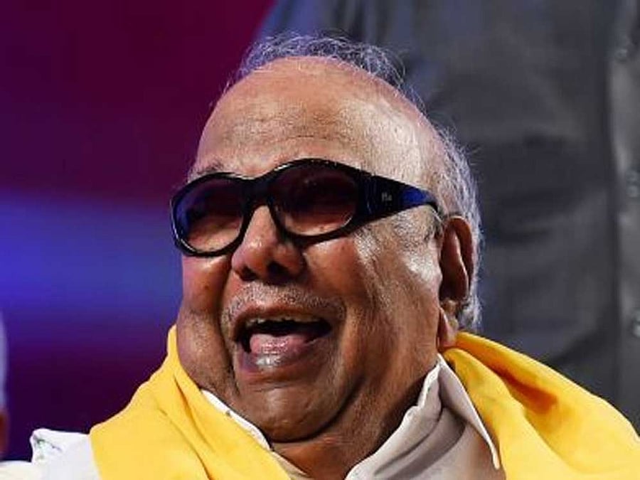 M Karunanidhi (1924 — 2018)