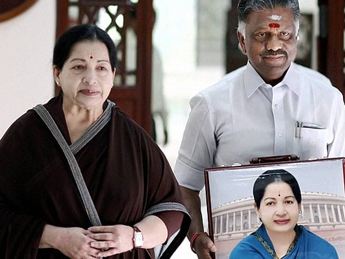 O Paneerselvam will be the new chief minister of Tamil Nadu succeeding J Jayalalithaa who has been convicted in a disproportionate assets case. PTI file photo