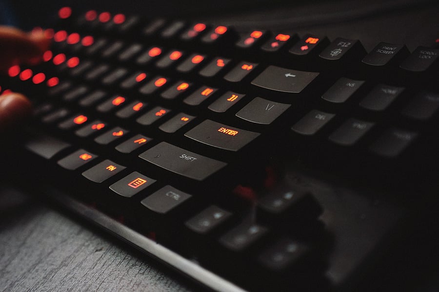 A gaming keyboard. Picture credit: pexels.com/ Karol D