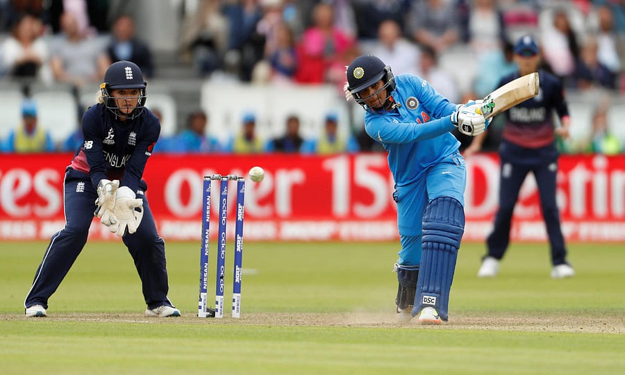 Comeback girl Veda Krishnamurthy will be looking to get among the runs in the T20I series against England. Reuters File Photo