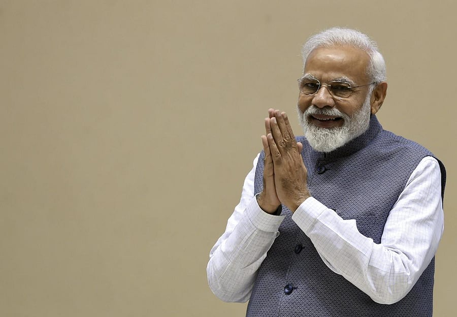 Prime Minister Narendra Modi is likely to visit the famous Ekambaranathar and Kamakshi Temple in Kancheepuram, besides the Kanchi Kamakodi Mutt. PTI file photo
