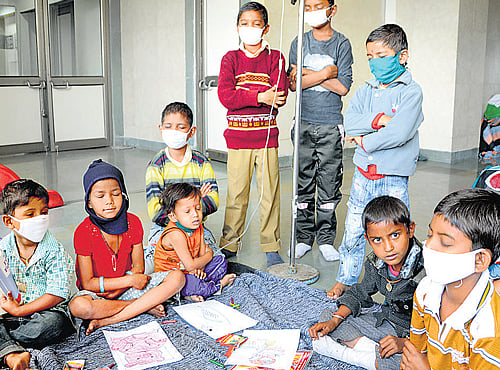 Children look forward to coming for treatment as they forget their pain and play, DHNS