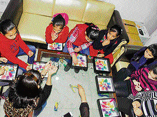 The money raised at such workshops is used to fund the education of the poor and needy children.