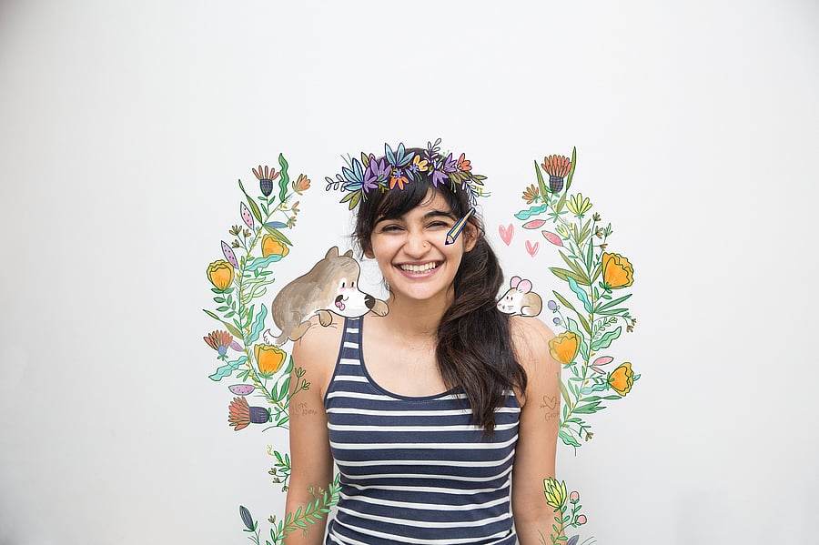 Artist Alicia D’Souza says the Internet has given her empowering tools.