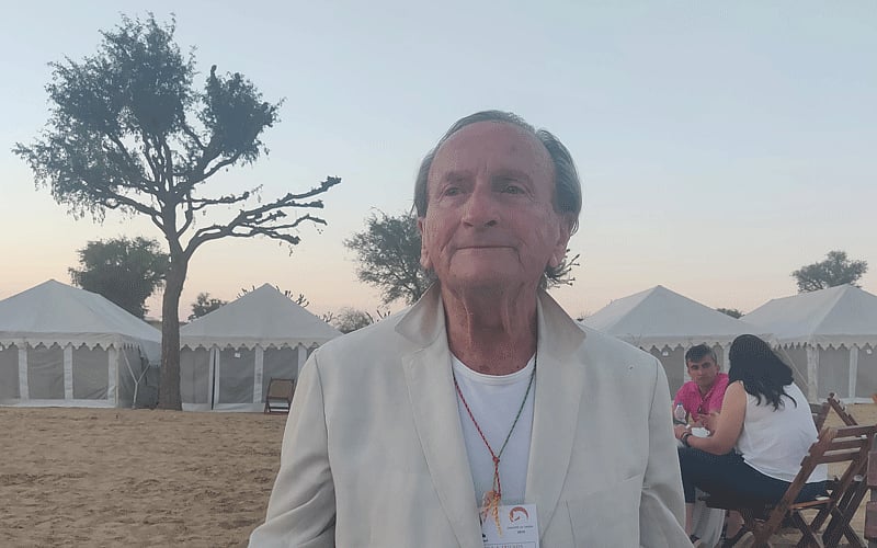 French horse rider Philippe Perrier ( DH photo by Tabeenah Anjum)