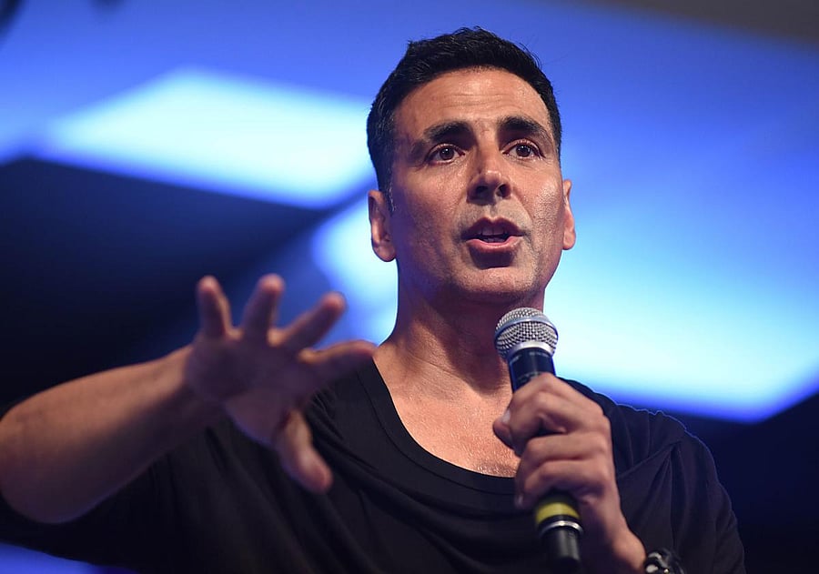 Bollywood actor Akshay Kumar. AFP file photo