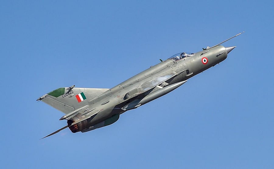 A MIG-21 aircraft. PTI file photo for representation