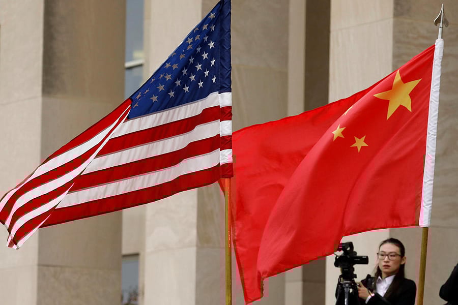 China and the United States have been locked in a bruising trade war since last year, imposing tit-for-tat tariffs on more than USD 360 billion in two-way trade, which has left global markets reeling. (Reuters File Photo)