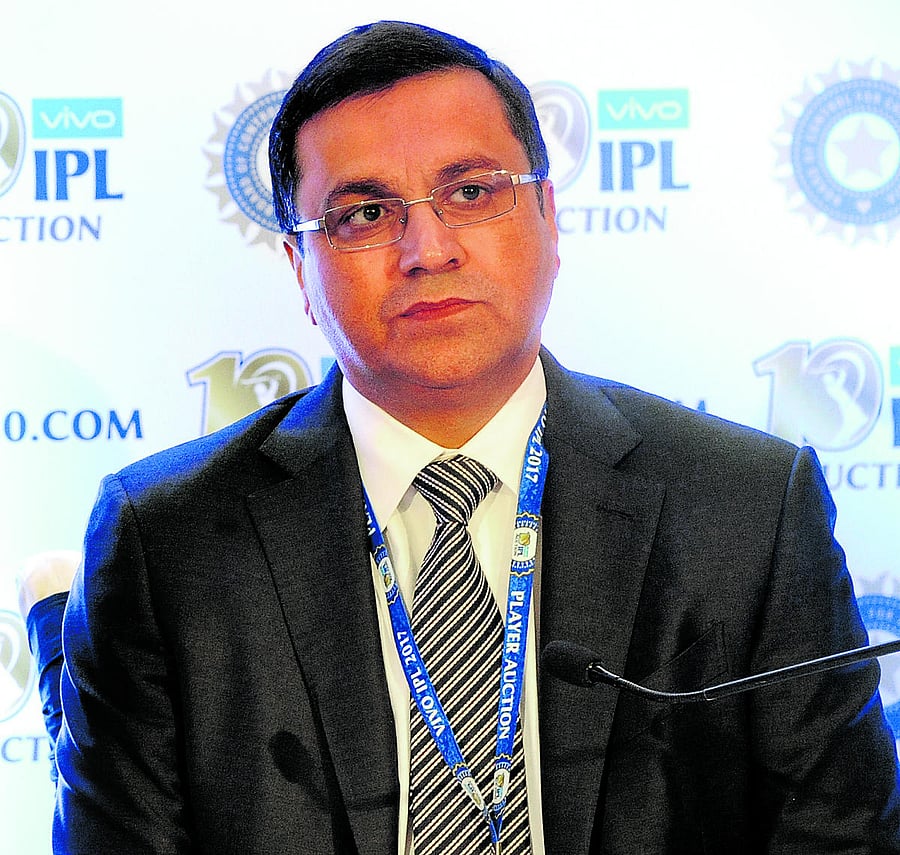 In picture: BCCI CEO Rahul Johri
