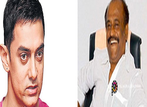 If scuttlebutt is to be believed then South superstar Rajinikanth and Bollywood Mr. Perfectionist Aamir Khan will be soon seen together on the silver screen in Shankar's 'Robot 2'.